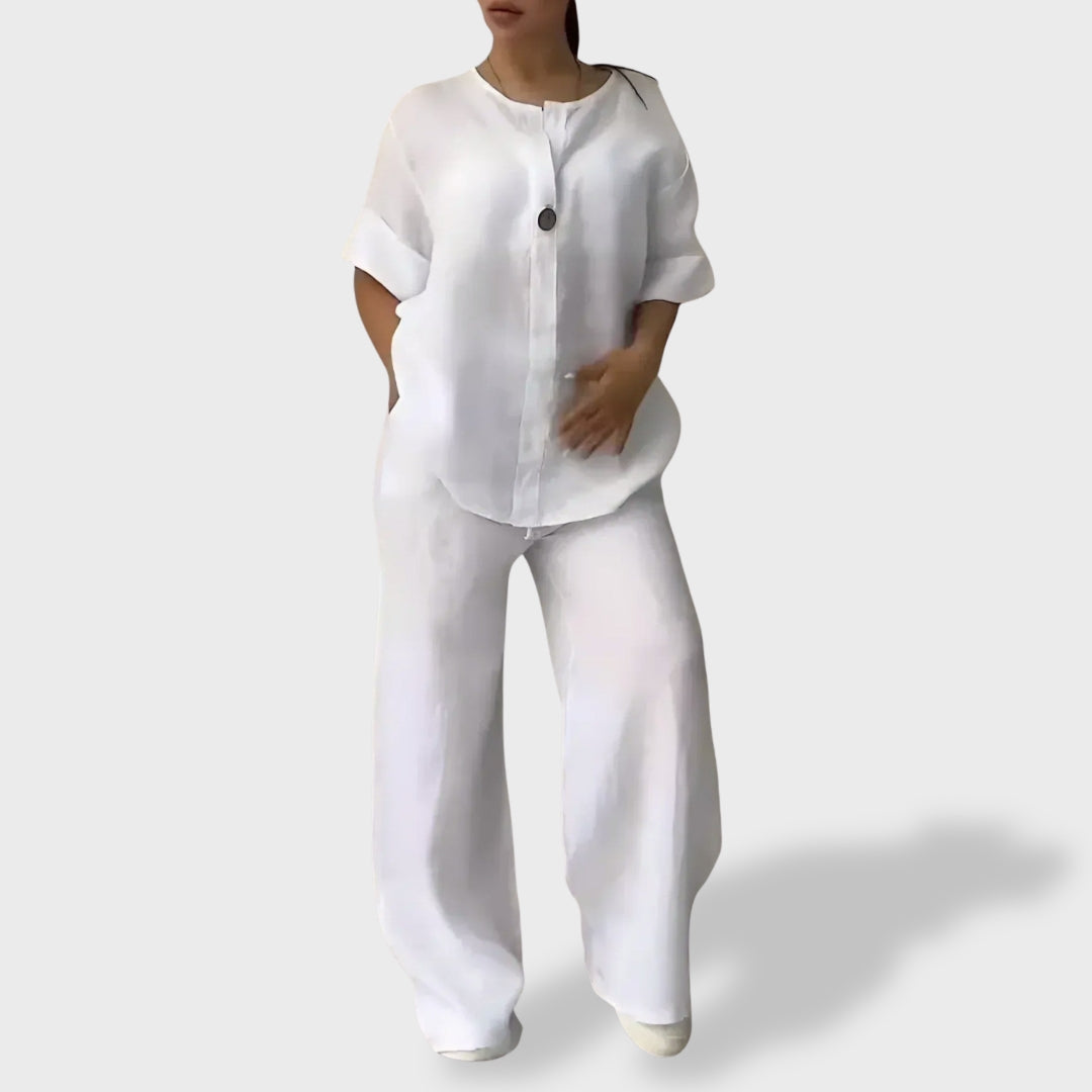 Letícia | Conjunto Ligero de Lino para el Verano