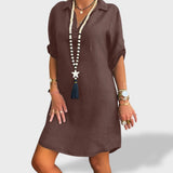 Vitória | Vestido Fresco de Linho de Verano