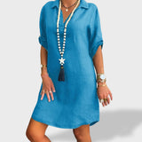 Vitória | Vestido Fresco de Linho de Verano