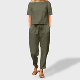 Conjunto de Verano Helena – Lino y Algodón