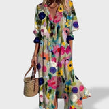 Odessa - Vestido Boho de Lino