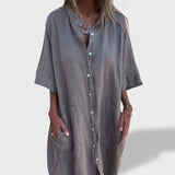 Vestido Suelto Beatriz en lino