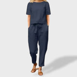 Conjunto de Verano Helena – Lino y Algodón