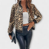 Raquel - Abrigo Elegante de Leopardo