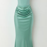 Esmeralda | Vestido largo Fiorella con corsé