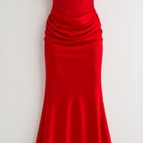 Esmeralda | Vestido largo Fiorella con corsé