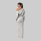 Evelina – Vestido Off-Shoulder