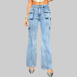 Rebecca – Jeans de Cintura Alta