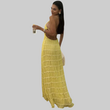 Edmea – Elegante vestido maxi con tirantes