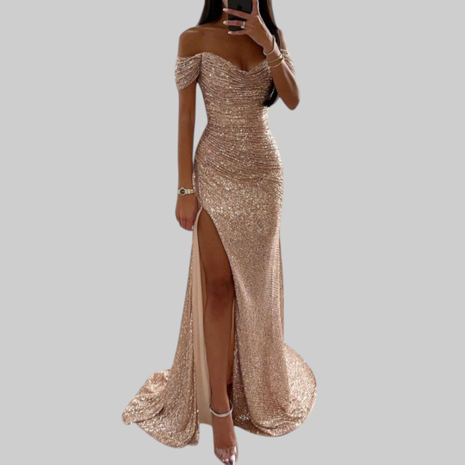Agnese – Vestido de verano sin hombros