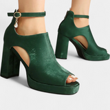 Lopez Tacones Gruesos Multicolor
