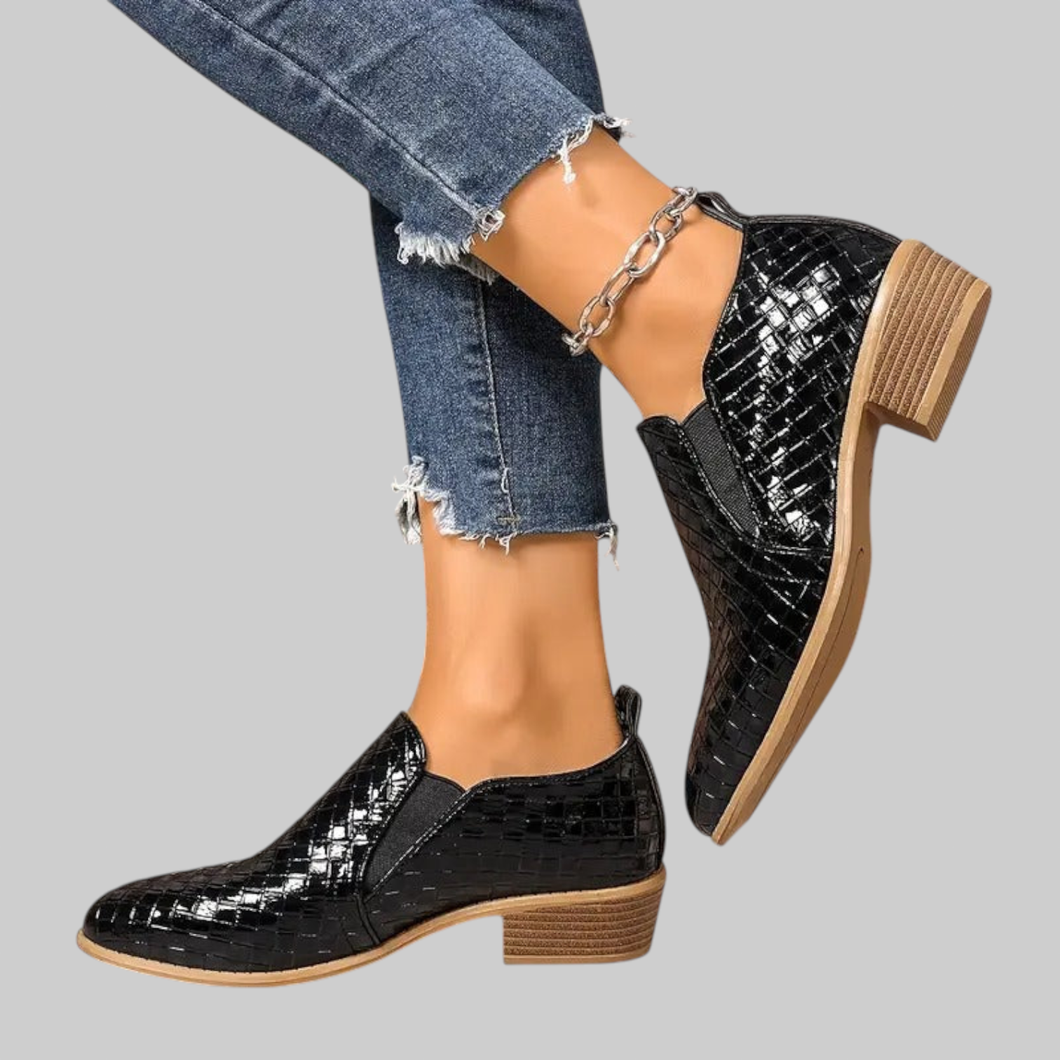 Alexandra | Zapatos Ortopédicos Oxford en Cuero⏐Edición Premium