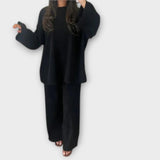 Ingrid | Conjunto de Talla Grande de Estilo Acanalado
