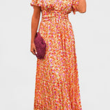 Sandra | Vestido maxi elegante con escote en V