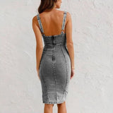 Mona | Vestido de mezclilla moderno, corte elegante y comodidad total