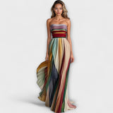 Lise - Vestido largo sin tirantes