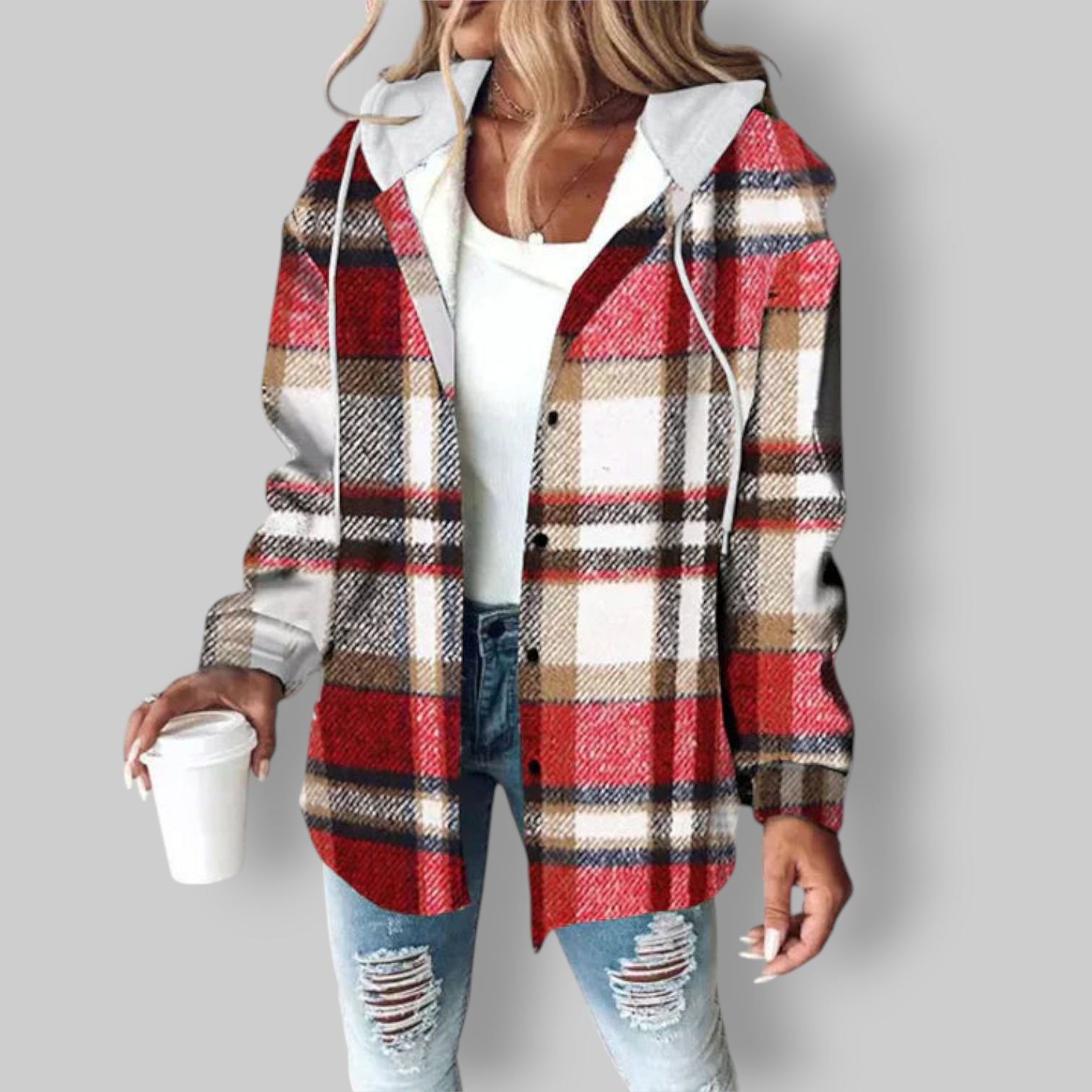 Isabella | Chaqueta de otoño suave y cálida
