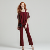 Bianca | Elegancia Atemporal conjunto con hombros al descubierto