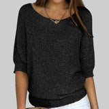 Luigia - Elegante jersey de punto trenzado