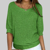 Luigia - Elegante jersey de punto trenzado