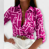 Clara - Blusa con Cuello Clásico