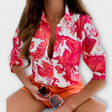 Clara - Blusa con Cuello Clásico